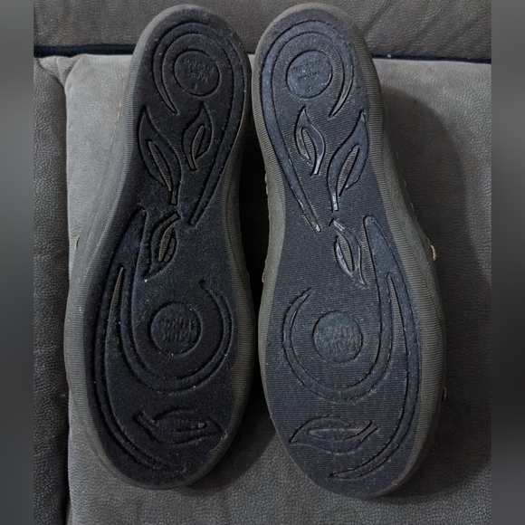 Muk Luks Leather Flats Sports Slide On - Picture 4 of 5